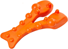 NATION trapezius trigger point massager, three-quarter view